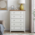 Commode moderne à 5 tiroirs, armoire à 5 tiroirs, commode de rangement pour vêtements, organisateurs de placard