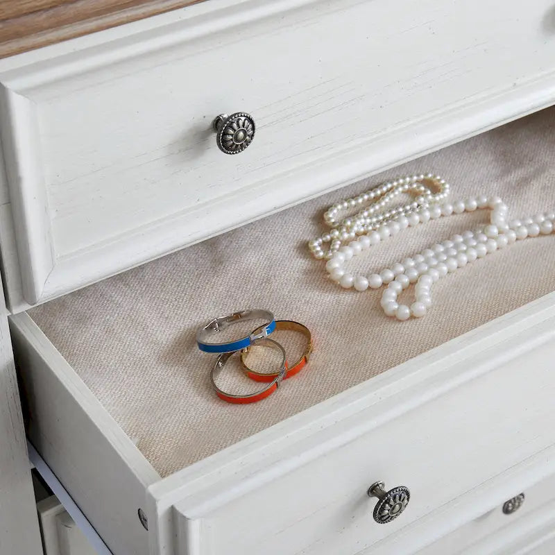 Commode moderne à 5 tiroirs, armoire à 5 tiroirs, commode de rangement pour vêtements, organisateurs de placard