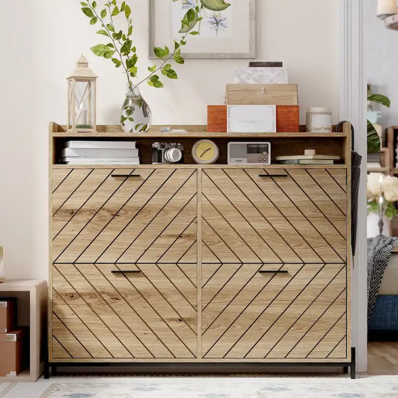Meuble à chaussures, Meuble de rangement pour chaussures, Organiseur à chaussures