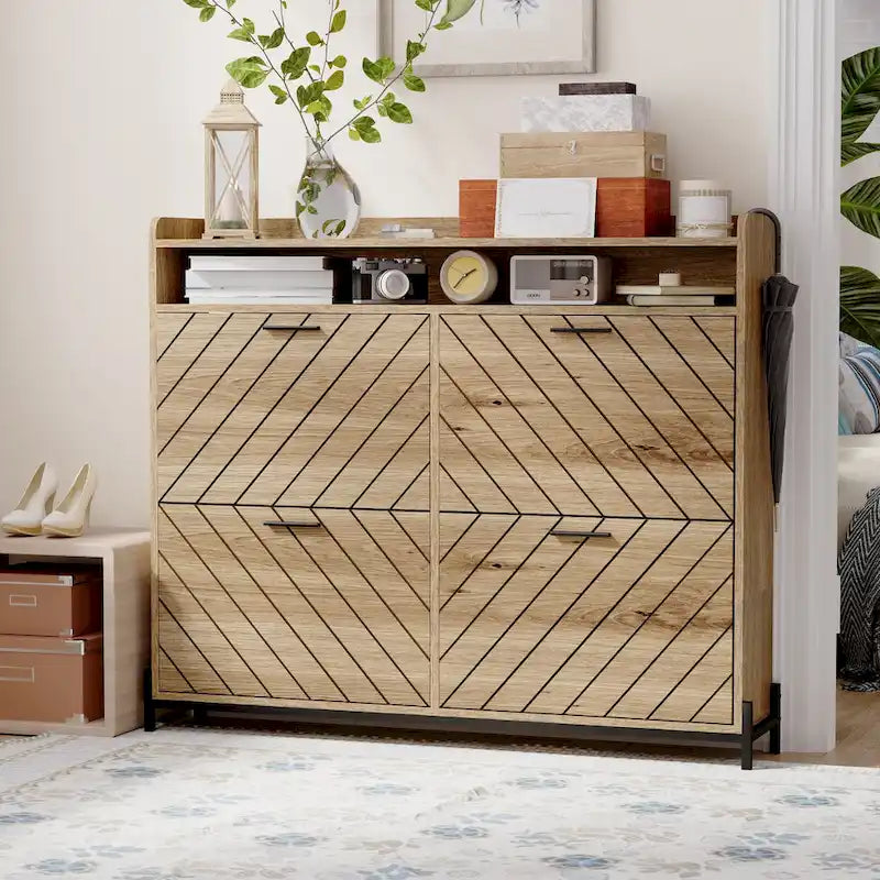 Meuble à chaussures, Meuble de rangement pour chaussures, Organiseur à chaussures