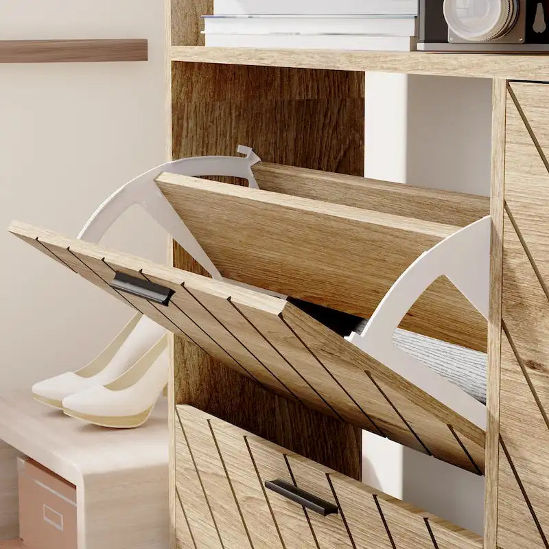 Meuble à chaussures, Meuble de rangement pour chaussures, Organiseur à chaussures