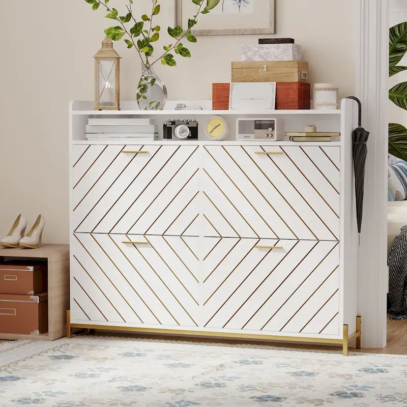 Meuble à chaussures, Meuble de rangement pour chaussures, Organiseur à chaussures