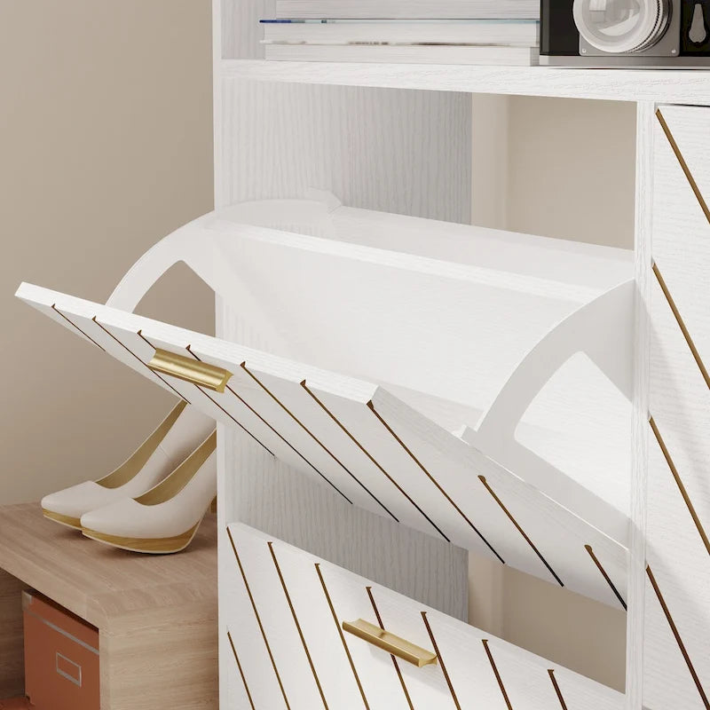 Meuble à chaussures, Meuble de rangement pour chaussures, Organiseur à chaussures
