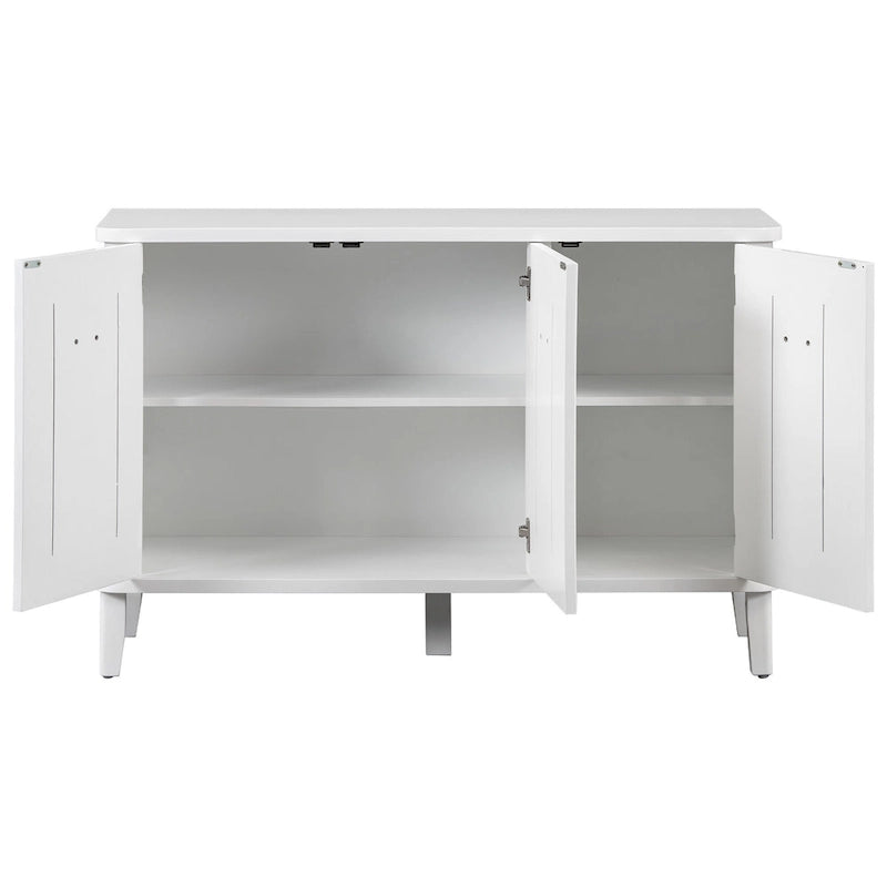 Armoire en placage de frêne de Mandchourie massif