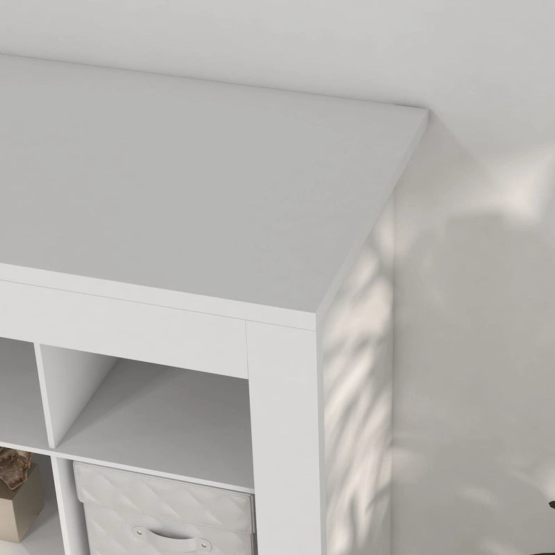Étagère à chaussures verticale de 71", organisateur de rangement étroit, meuble à chaussures pour entrée avec casiers ouverts pour 36 paires, blanc