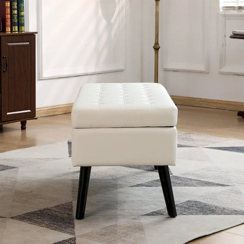 Banc de rangement avec banc de rangement