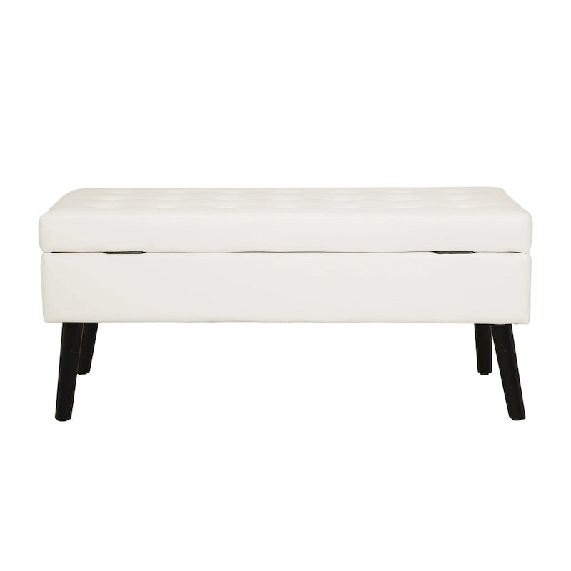 Banc de rangement avec banc de rangement