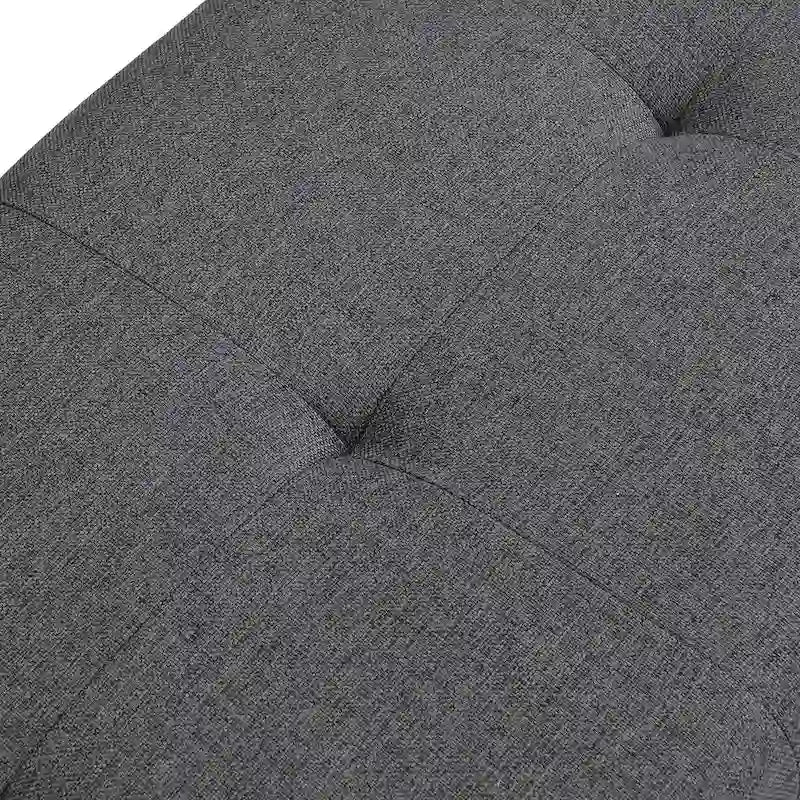 49 Banc de rangement pour chaussures, meuble à chaussures d'entrée, pouf de rangement avec coussin rembourré et portes doubles pour entrée, chambre à coucher