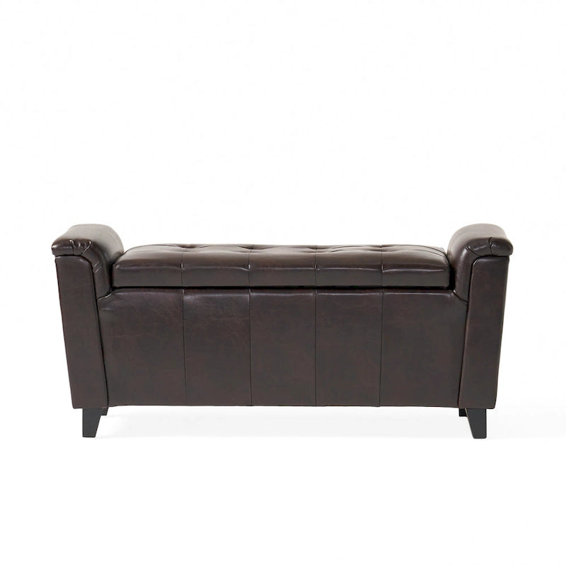 Banc de rangement armé Alden
