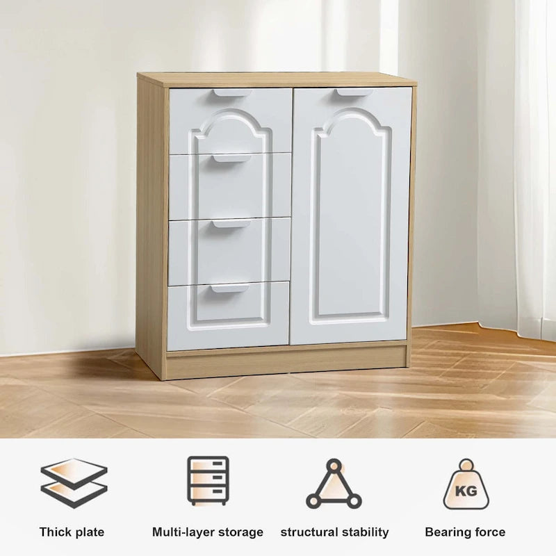 Meuble de rangement de 31,5 po avec tablette réglable