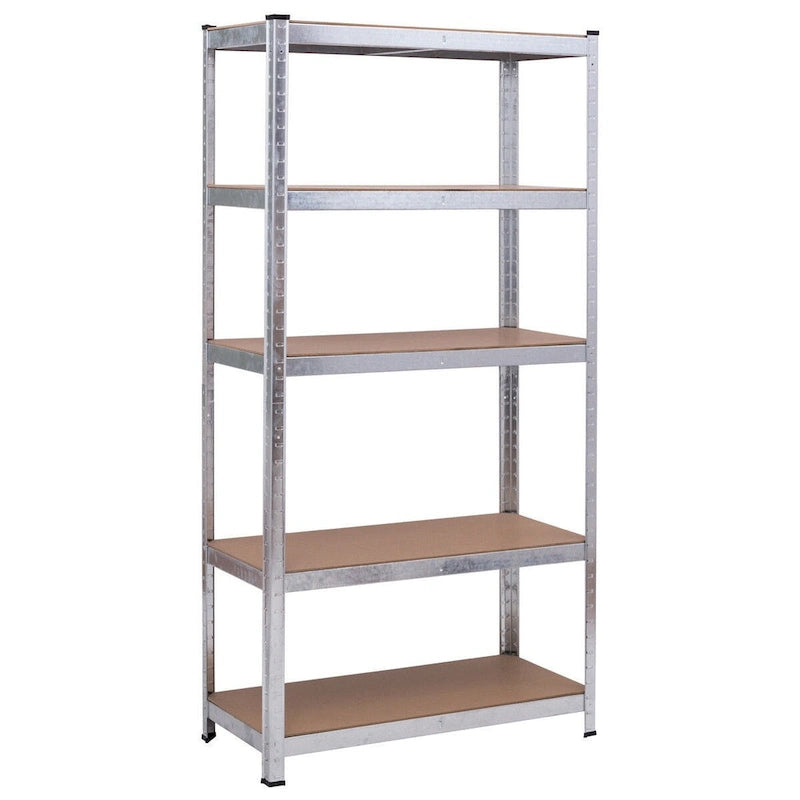 Étagère de rangement robuste Costway 71 en acier pour garage, 5 niveaux - 35,5x 15,76x 71 (L x l x H)