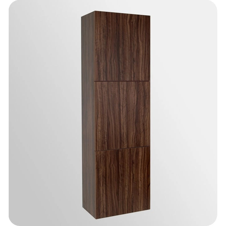 Fresca 59 Armoire de salle de bain autoportante avec trois espaces de rangement
