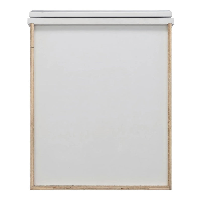 Sunny Wood Riley 48 Tour de Lin de Salle de Bain sur Pied en Bois avec Base
