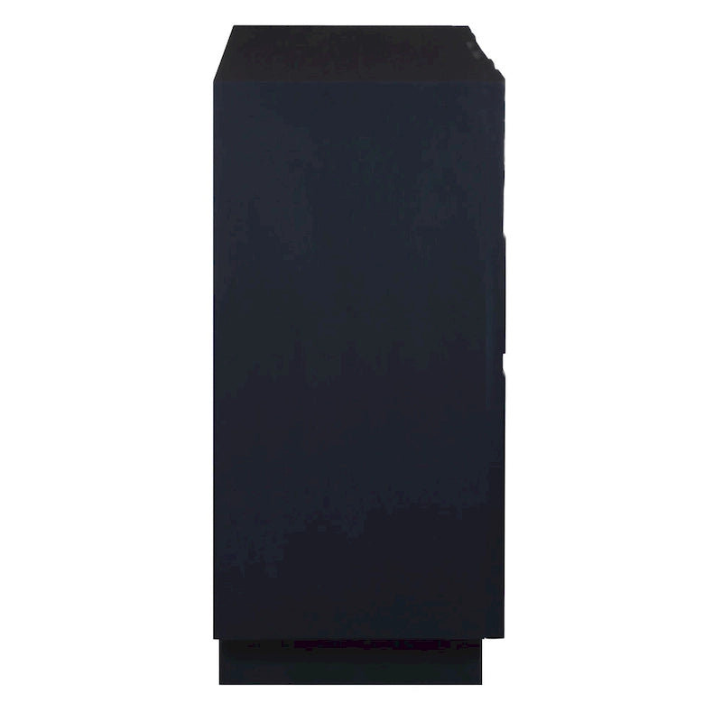 Armoire de rangement 2 portes - 34 - Finition bleu brillant