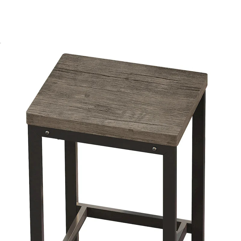 Ensemble table de bar et 3 tabourets