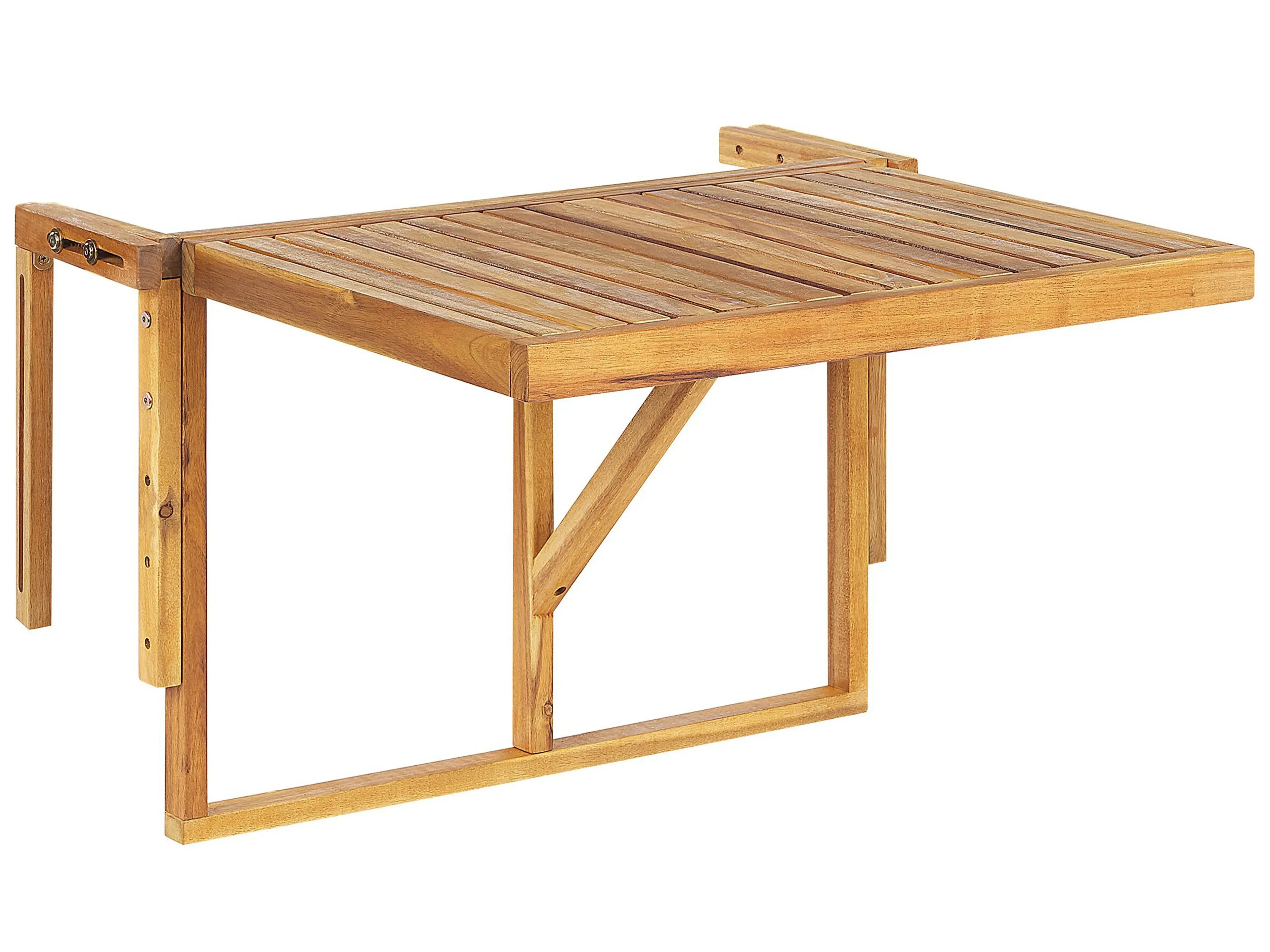 Tavolo da balcone  70 cm 69 cm Legno d'acacia Marrone