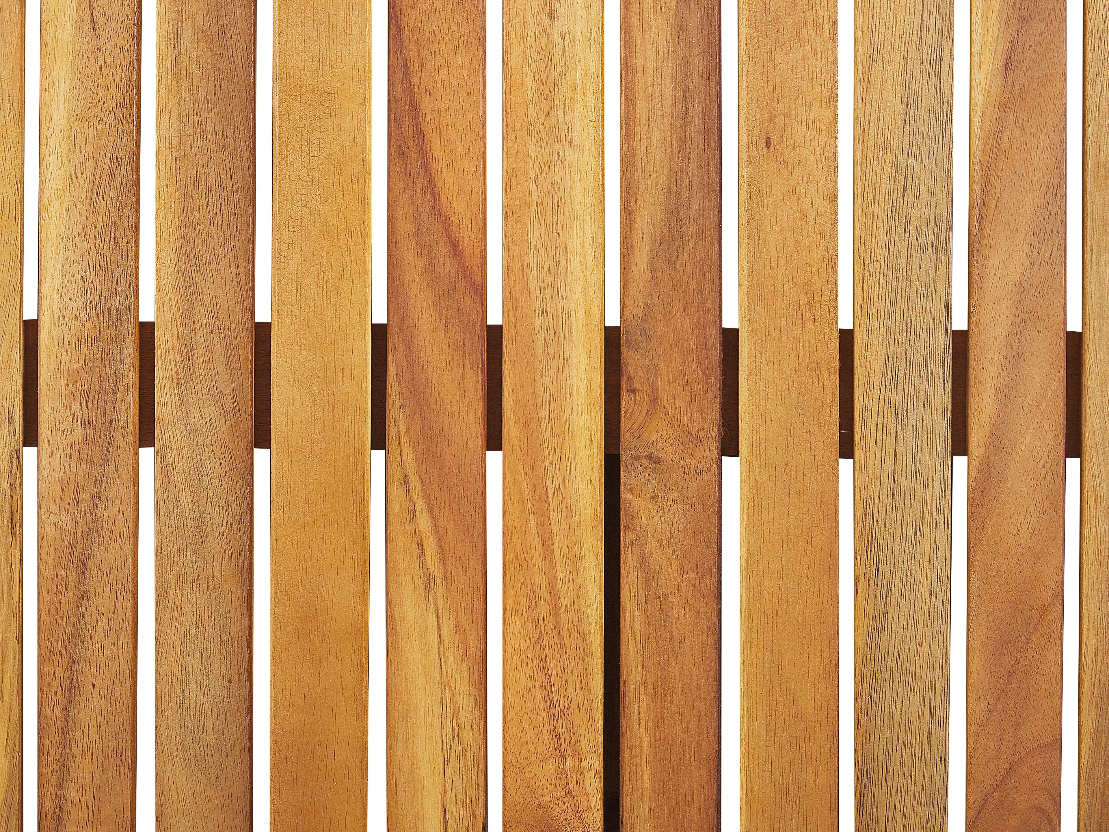 Table de balcon 70 cm 69 cm Bois d'acacia Marron