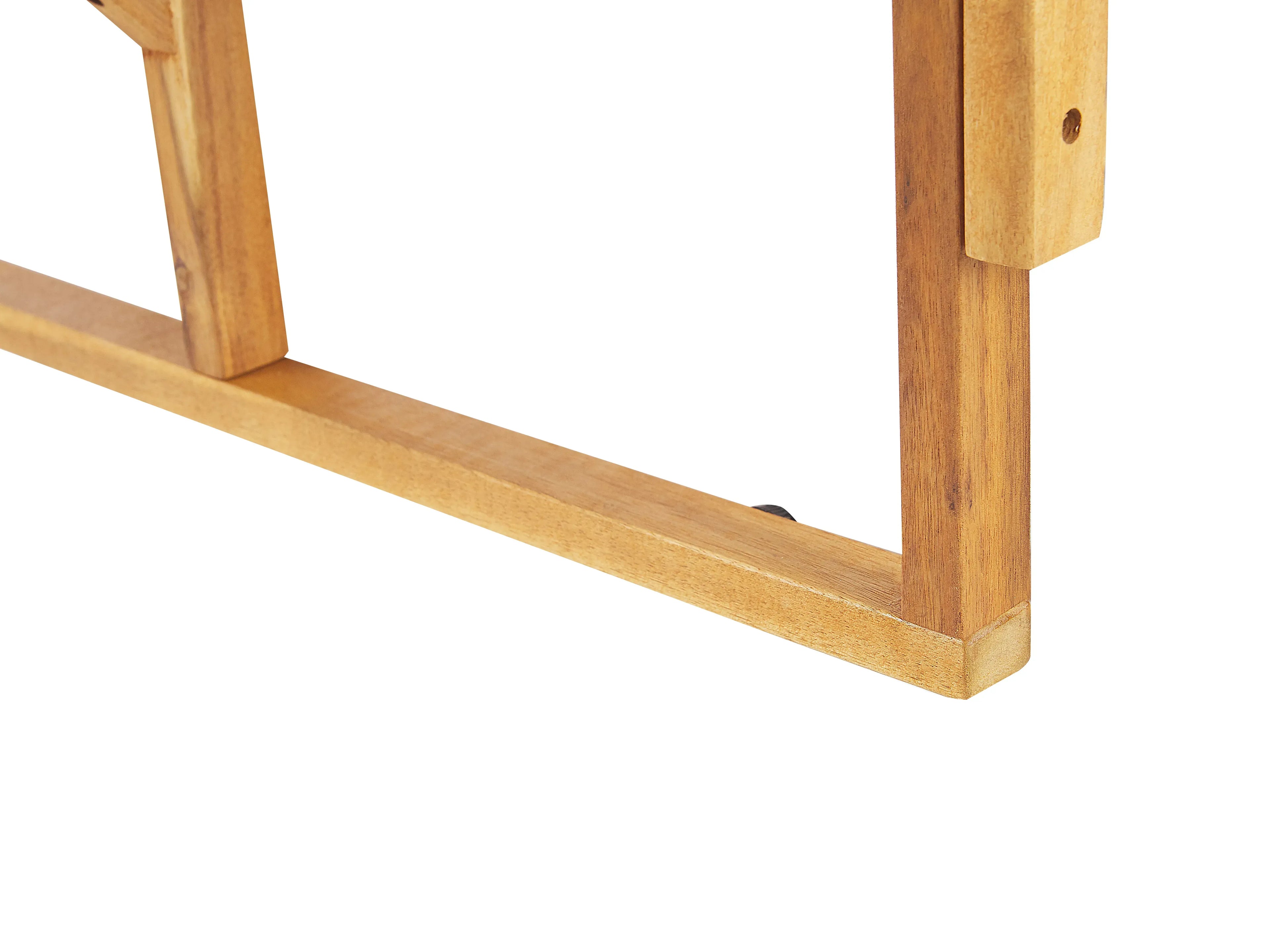 Table de balcon 70 cm 69 cm Bois d'acacia Marron