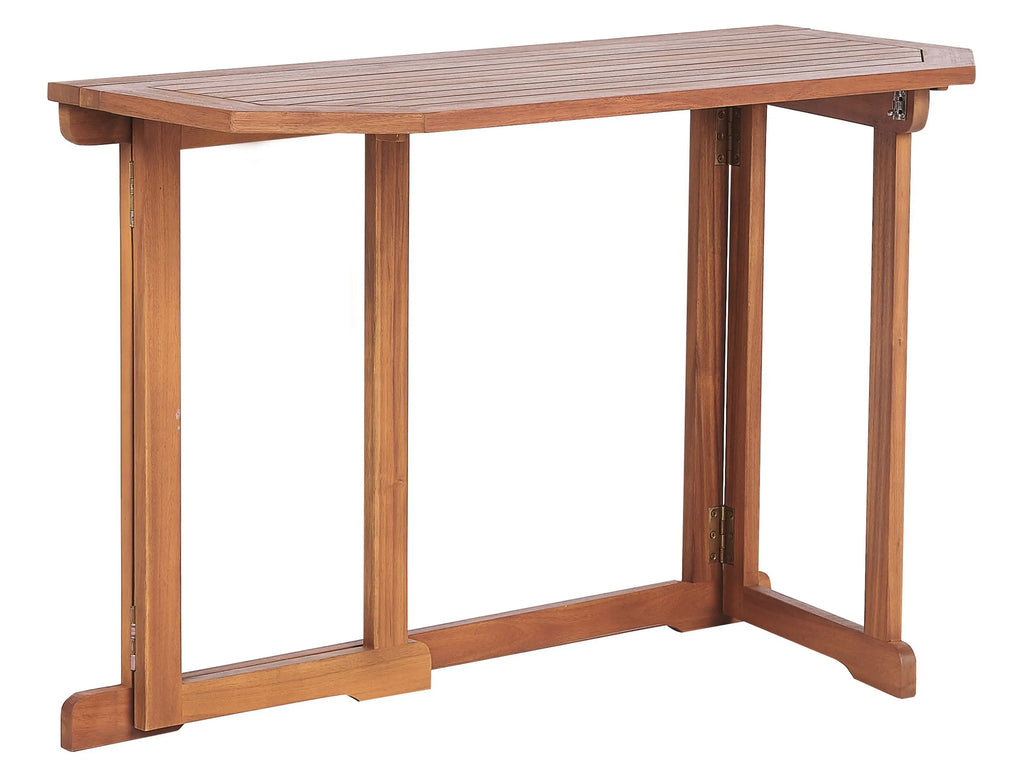 Table de balcon 110 cm 47 cm Bois d'acacia Marron