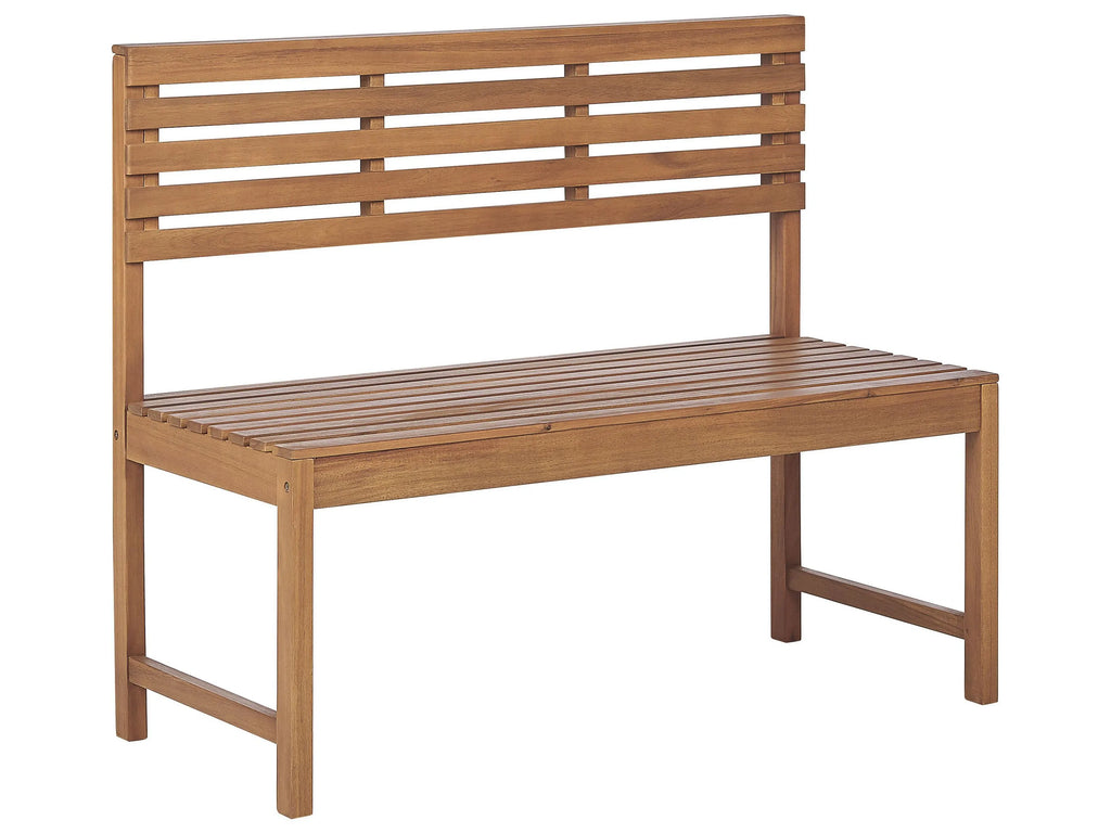 Panchina da giardino  110 cm Legno d'acacia Marrone