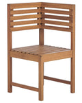 Modulo angolare da giardino  Legno d'acacia Marrone