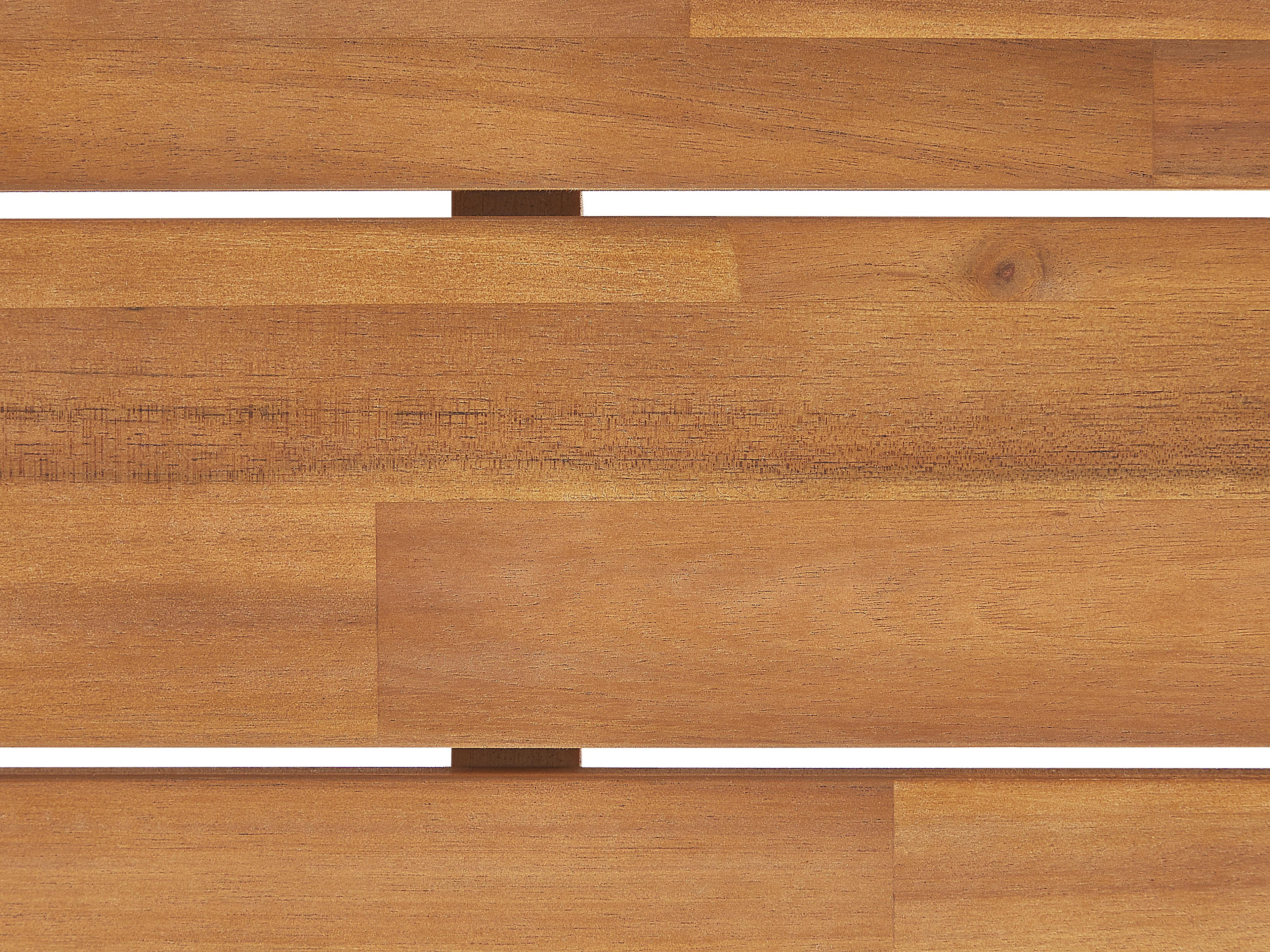 Table de salle à manger de jardin 180 cm 90 cm Bois d'acacia Marron