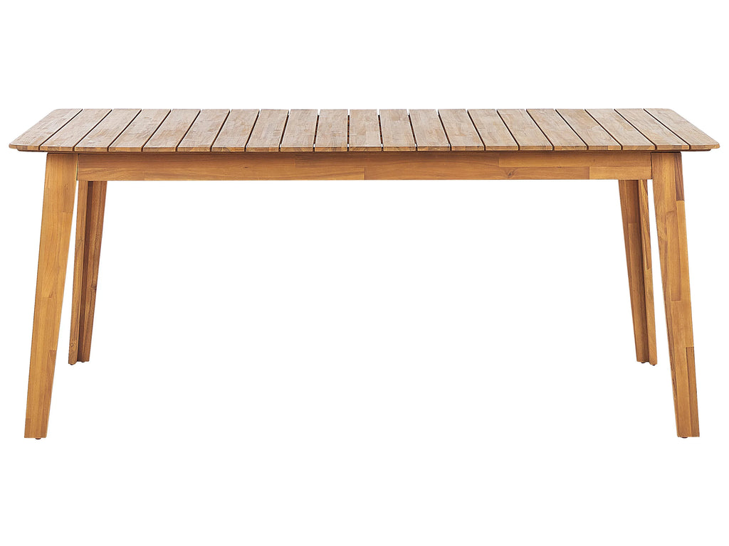 Table de salle à manger de jardin 180 cm 90 cm Bois d'acacia Marron