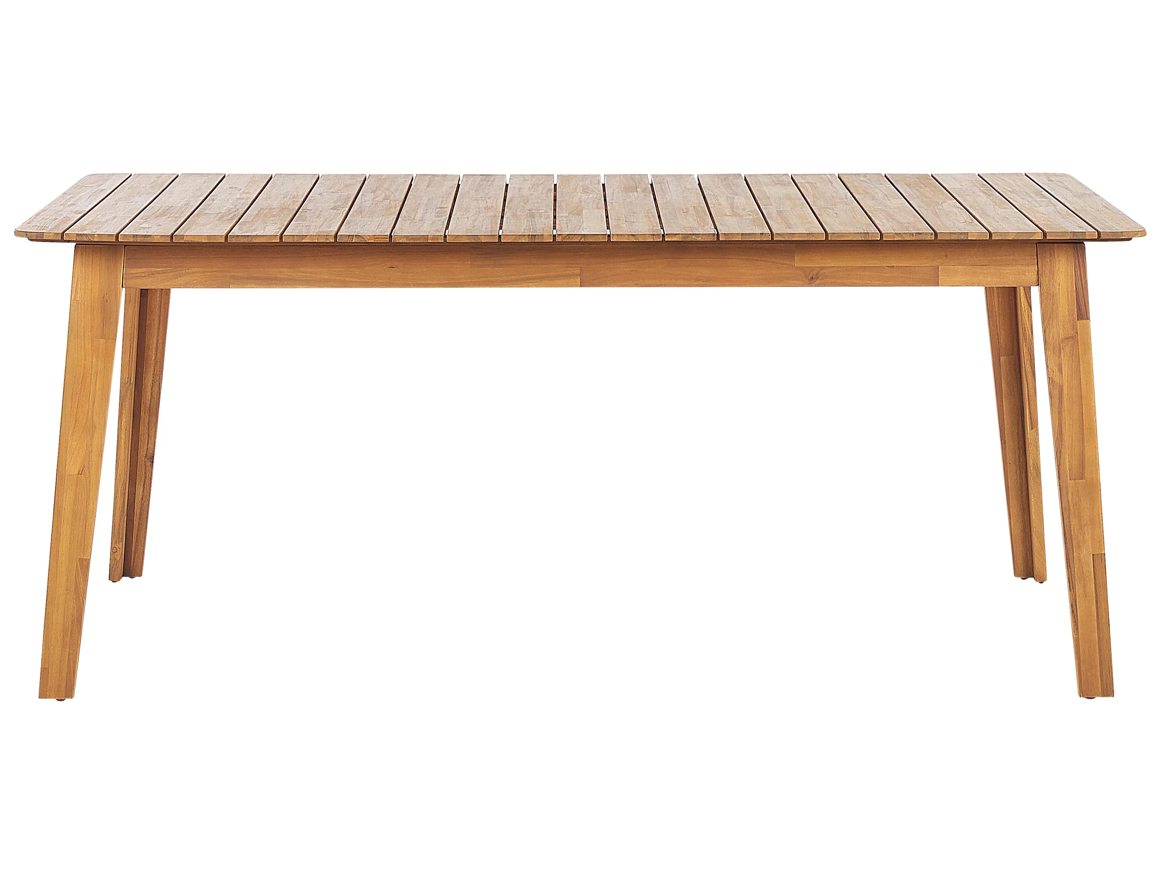 Table de salle à manger de jardin 180 cm 90 cm Bois d'acacia Marron