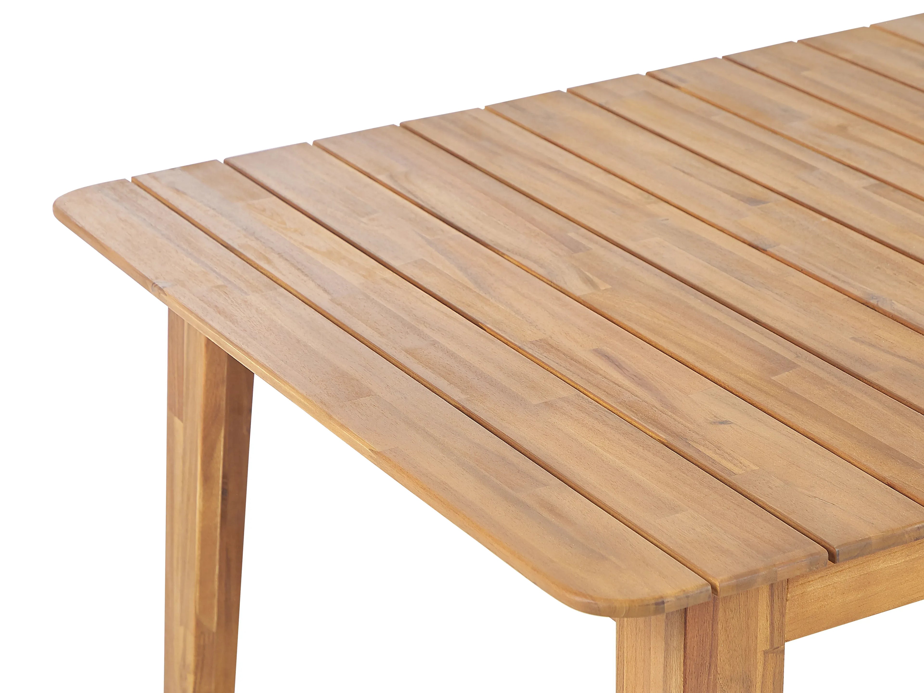 Table de salle à manger de jardin 180 cm 90 cm Bois d'acacia Marron