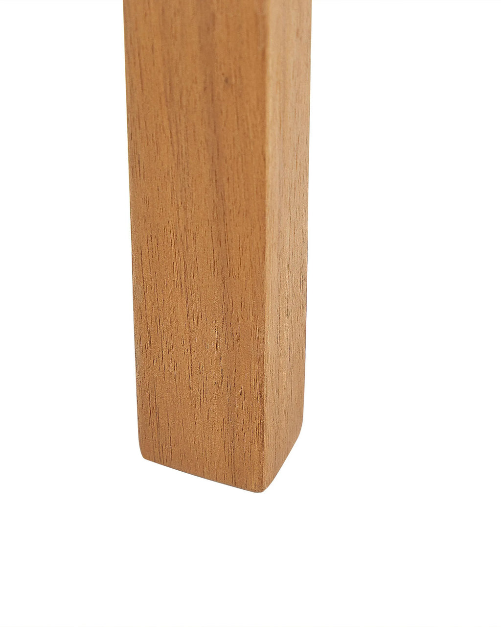 de 4 chaises de jardin Bois d'acacia Marron