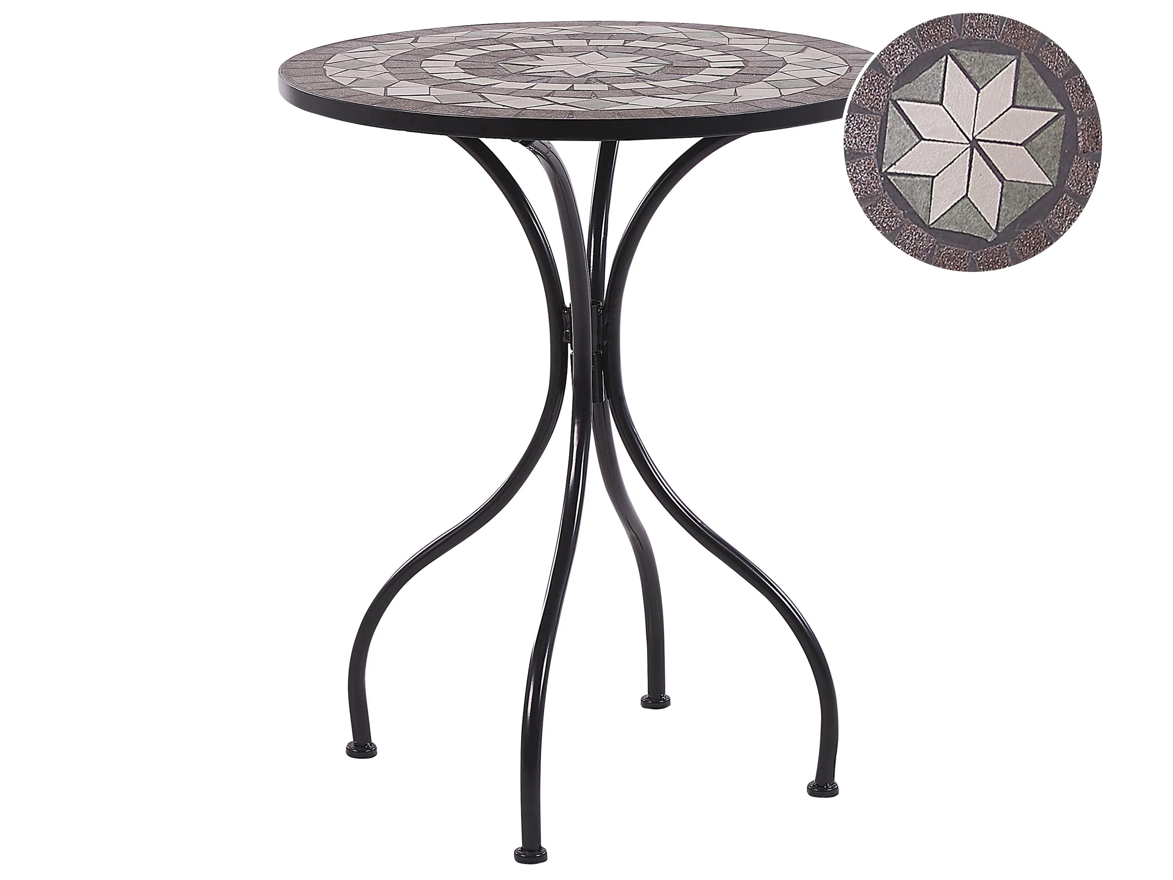 Tavolino Bistrot  60 cm 60 cm Nero