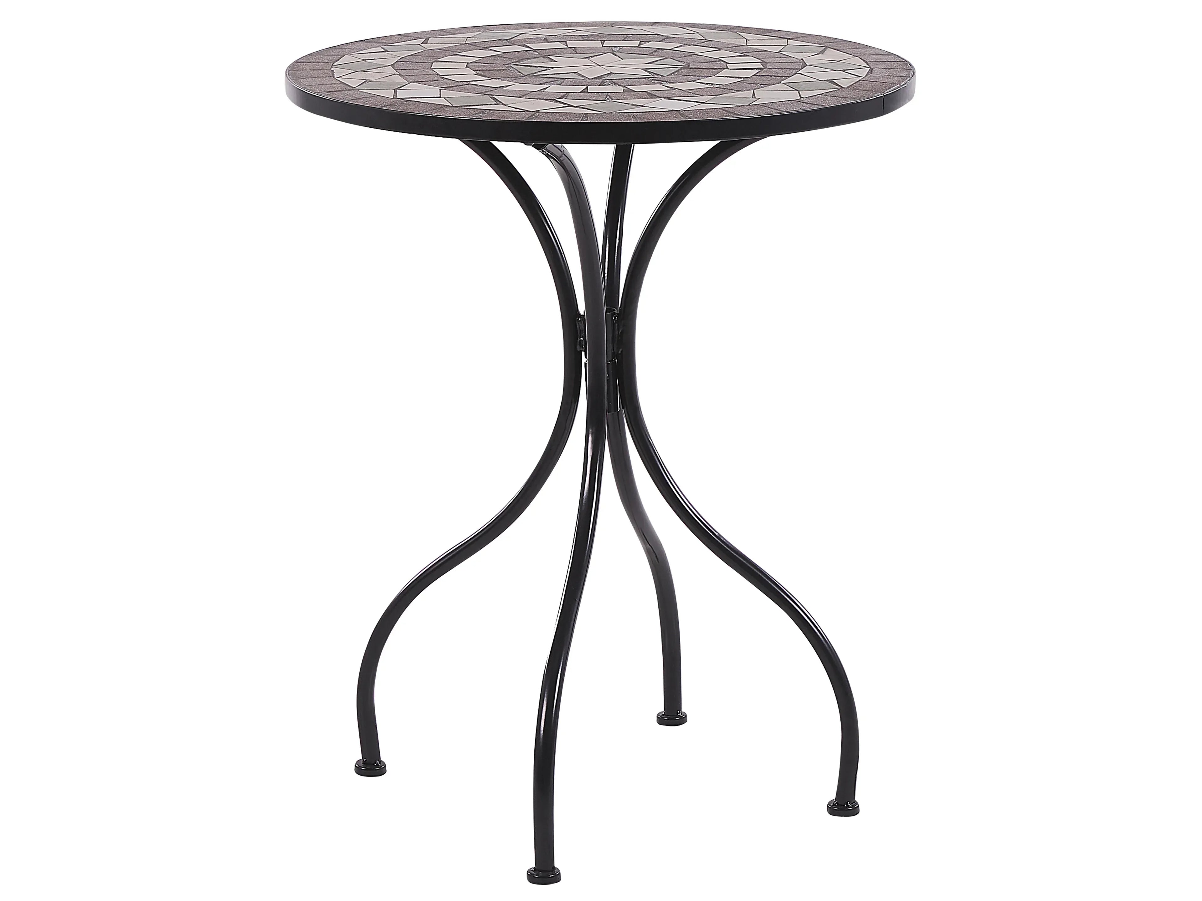 Table bistrot 60 cm 60 cm Noir