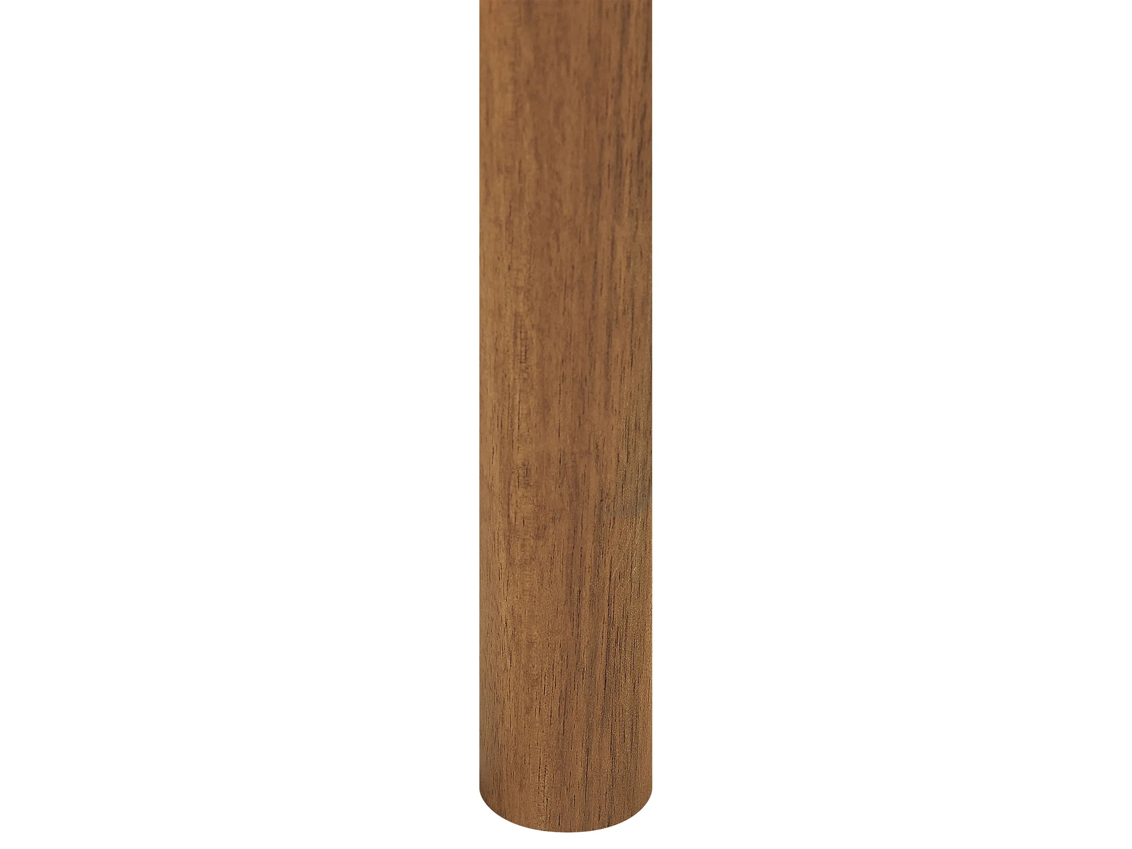 Repose-pieds de jardin en bois d'acacia Marron