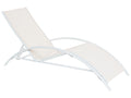 Lettino Prendisole  Metallo Beige