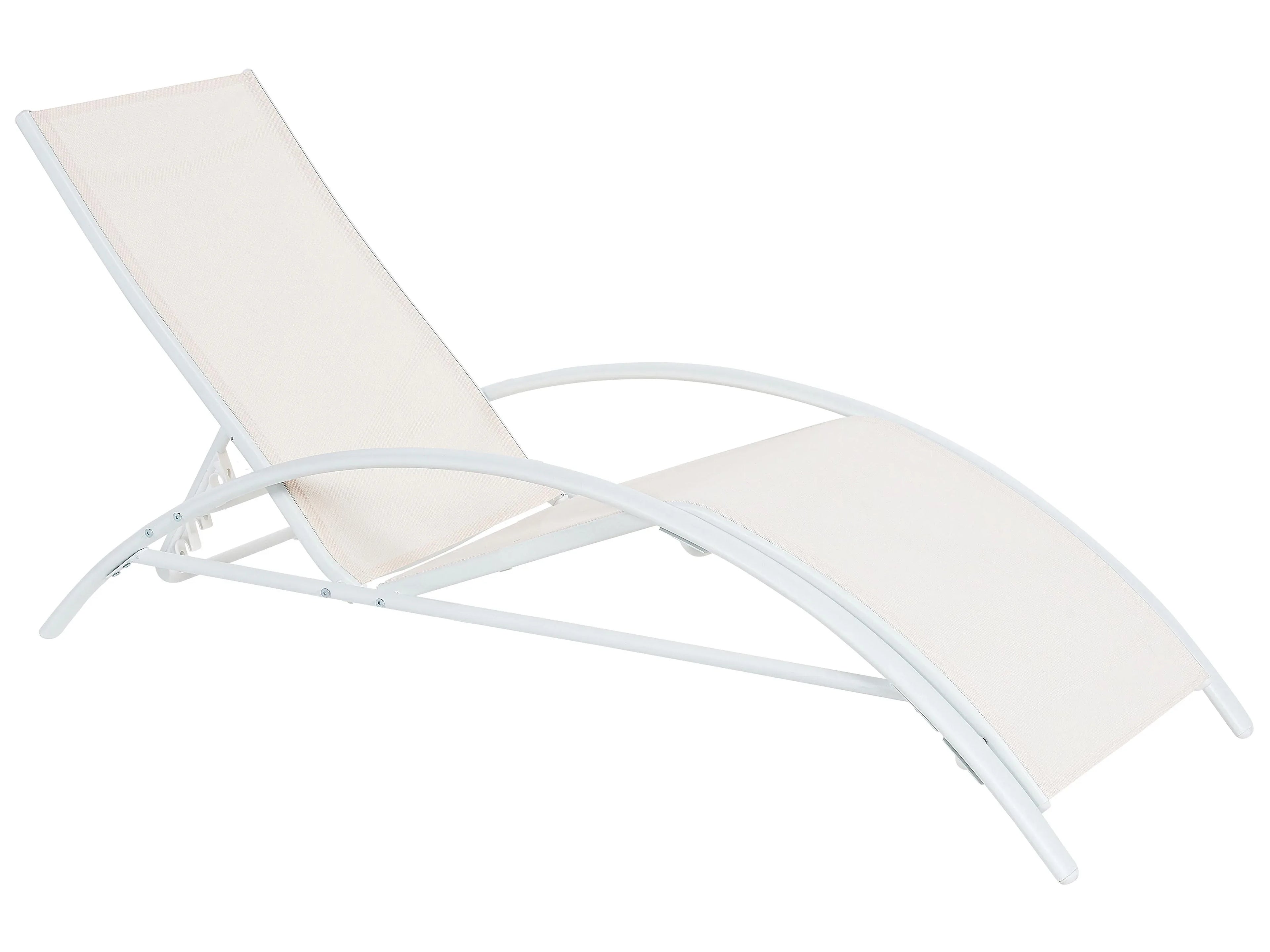 Lettino Prendisole  Metallo Beige