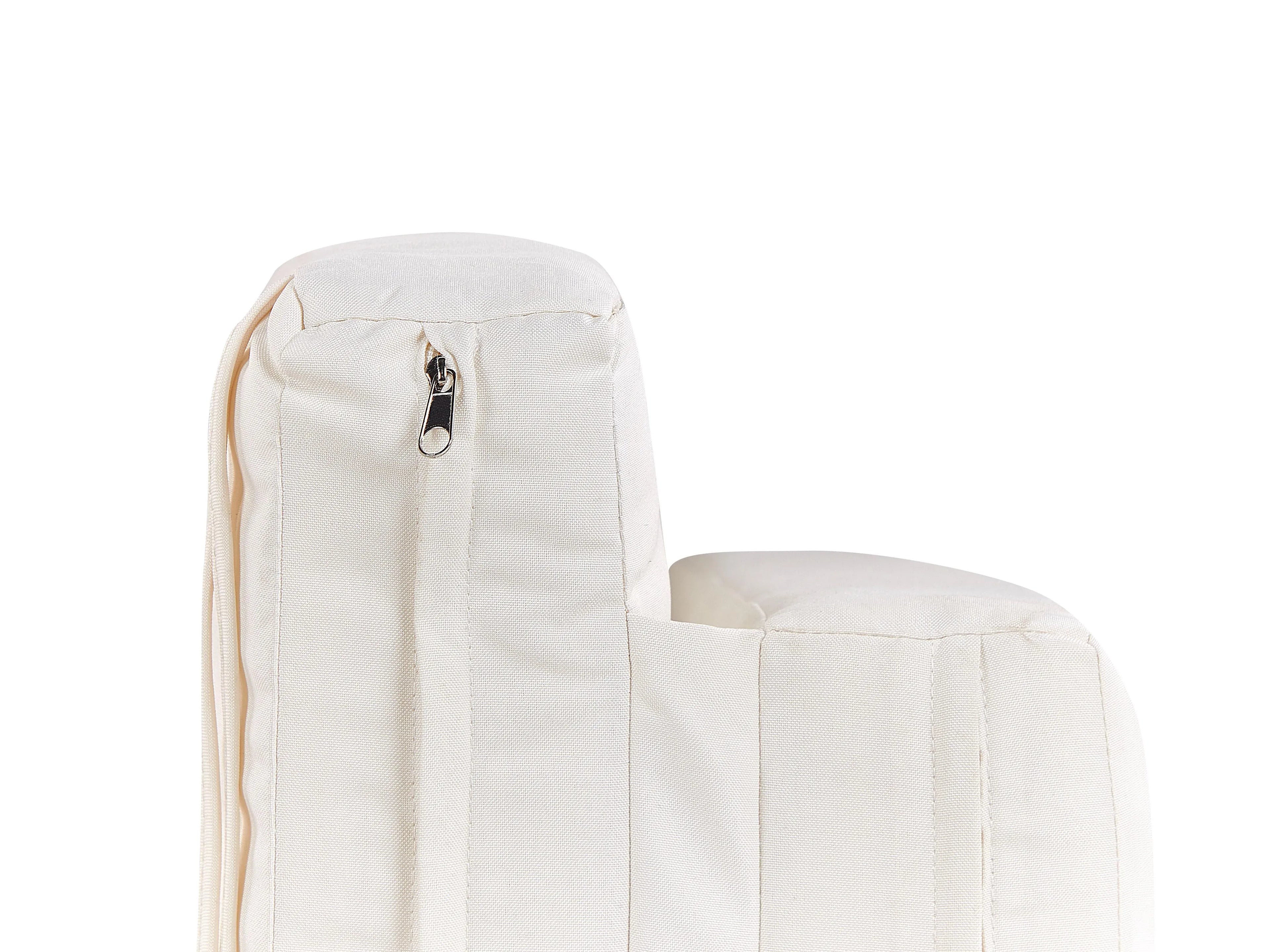 Chaise longue avec coussin Bambou Marron