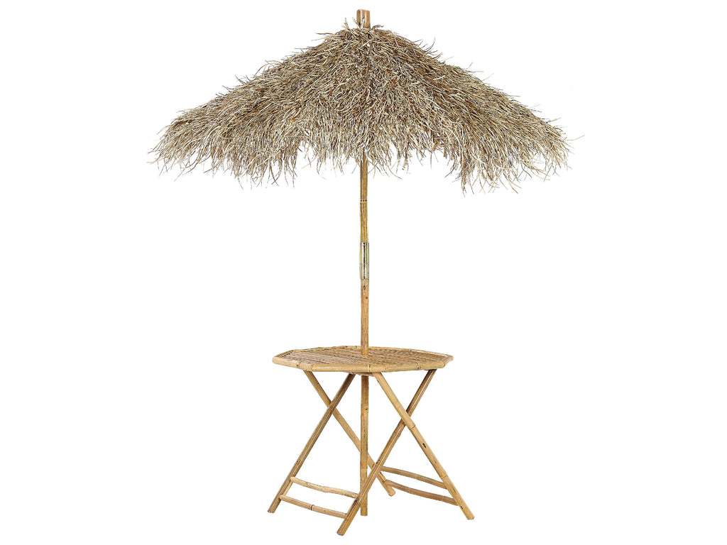 Tavolino Bistrot  85 cm 85 cm Bamb Marrone chiaro