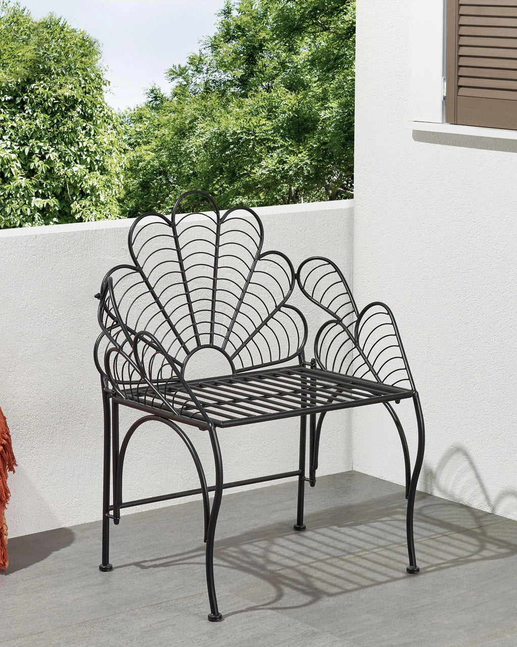 Chaise de jardin Métal Noir
