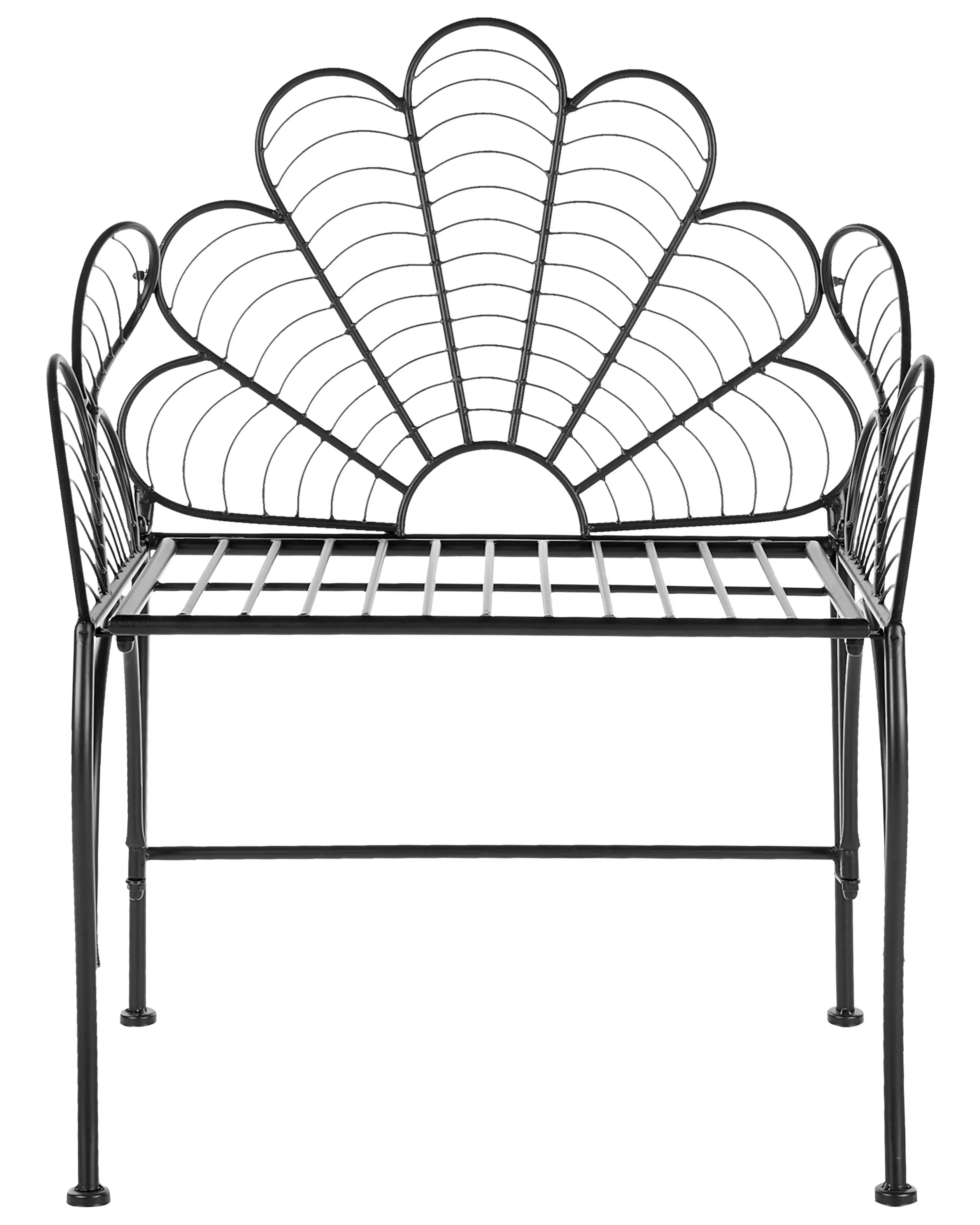 Chaise de jardin Métal Noir