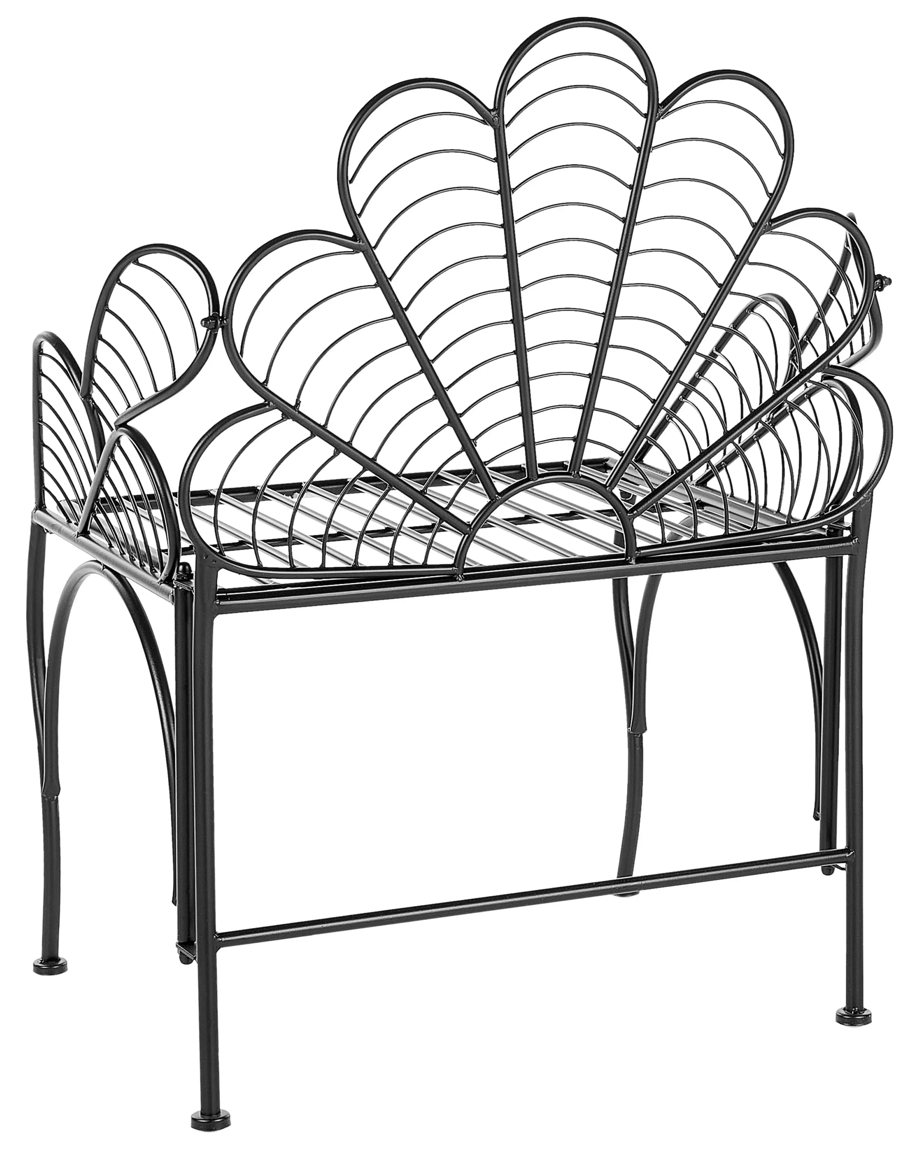 Chaise de jardin Métal Noir