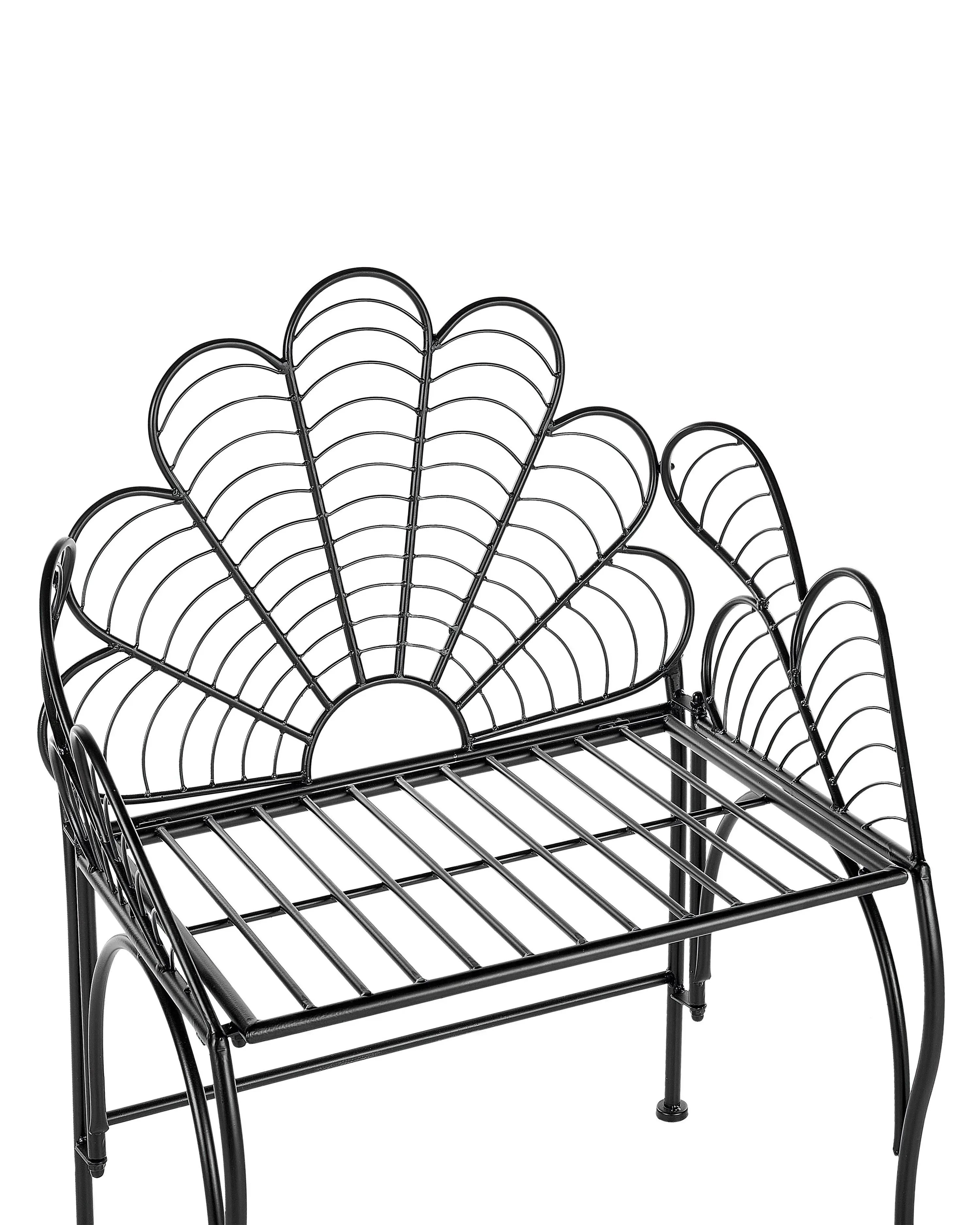 Chaise de jardin Métal Noir
