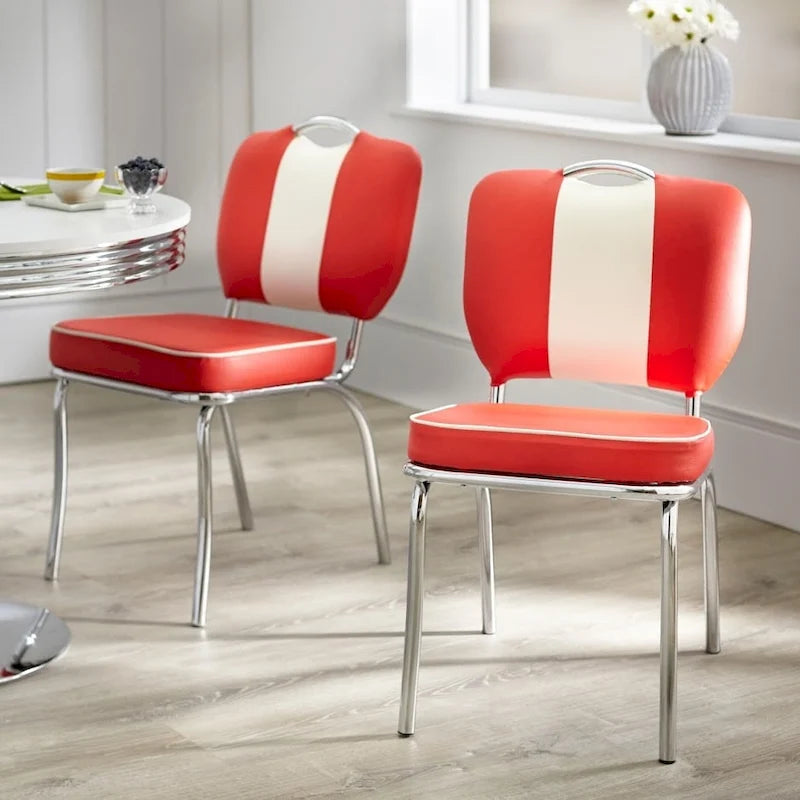 Ensemble de salle à manger rétro 5 pièces Raleigh Simple Living