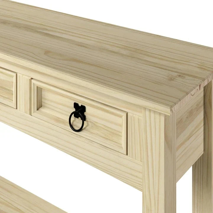 Console de table en bois 3 tiroirs Corona | Furniture Dash - S.O.