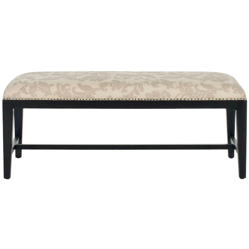 Banc SAFAVIEH Tenisha Floral Beige - 46 L x 19 P x 20 H - 46Lx19Px20H