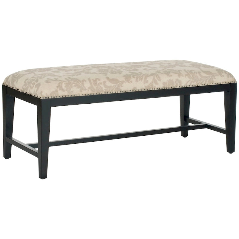 Banc SAFAVIEH Tenisha Floral Beige - 46 L x 19 P x 20 H - 46Lx19Px20H