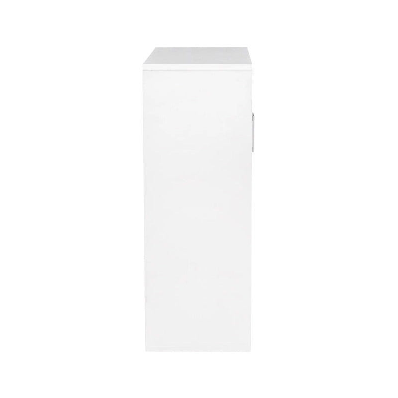 Meuble de rangement mural flottant en bois pour poste de lavage de barbier