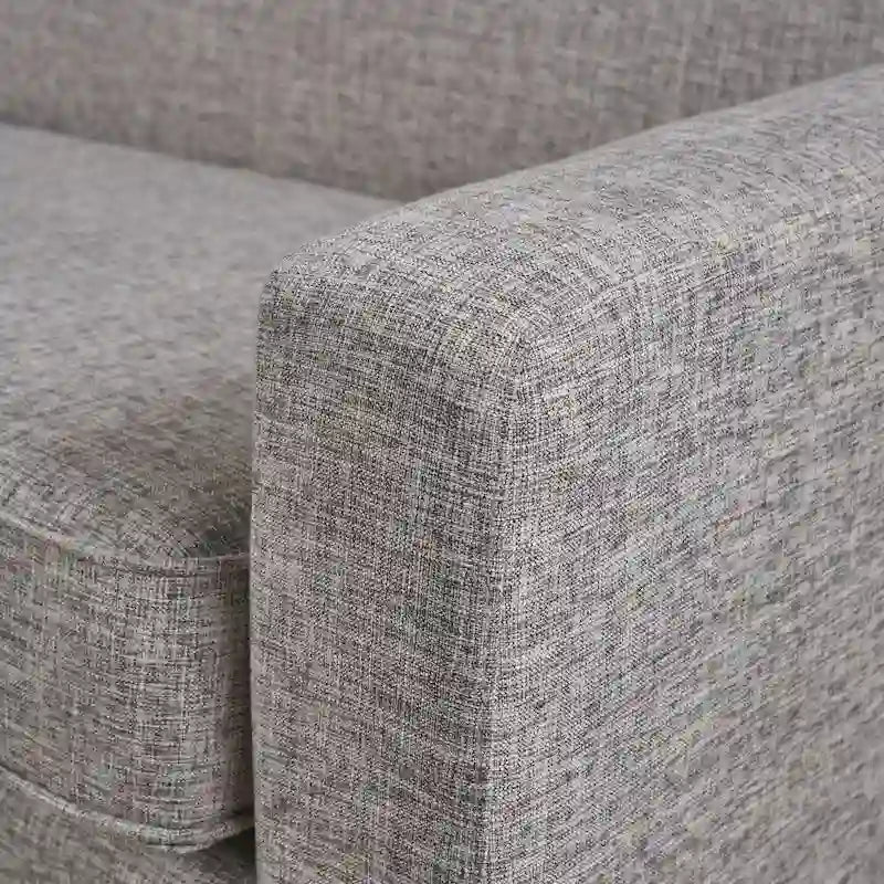 Fauteuil Club en Tissu Mid-Century Moderne Sawyer