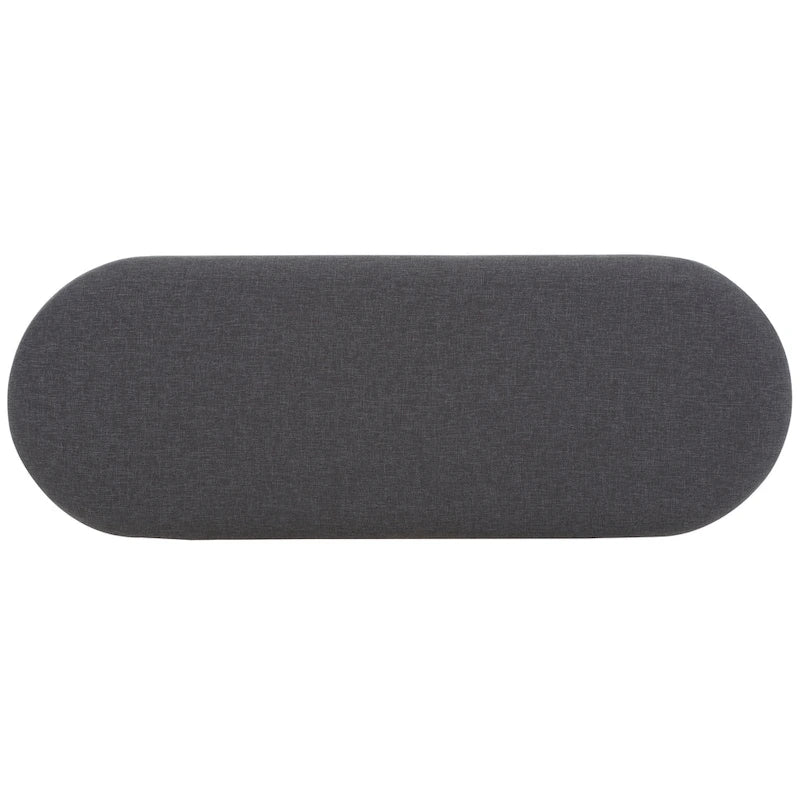 SAFAVIEH Home Collection Iona Banc à étagères ouvertes avec coussin – 42 L x 15 P x 18 H