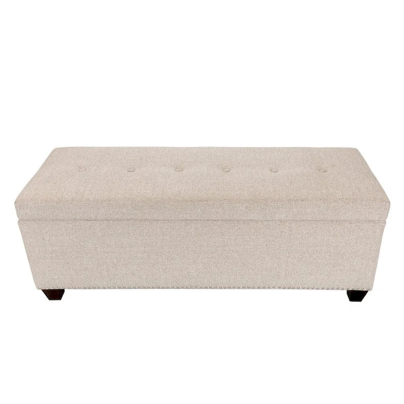 Banc de rangement pour chaussures et linge à 6 boutons SOLE SECRET DUO - NOVA