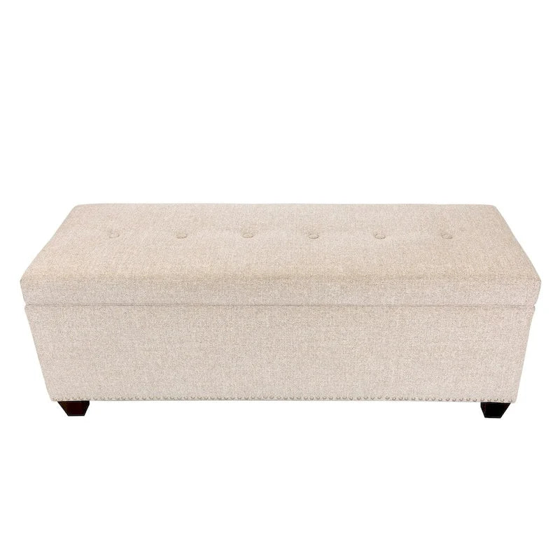 Banc de rangement pour chaussures et linge à 6 boutons SOLE SECRET DUO - NOVA